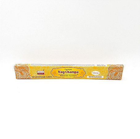 Incenso Indiano Massala Darshan Nag Champa Sandalwood (Sandalo) - 15g