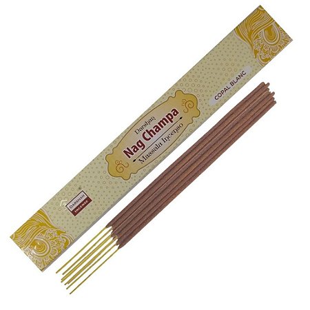 Incenso Indiano Massala Darshan Nag Champa Copal Blanc - 15g