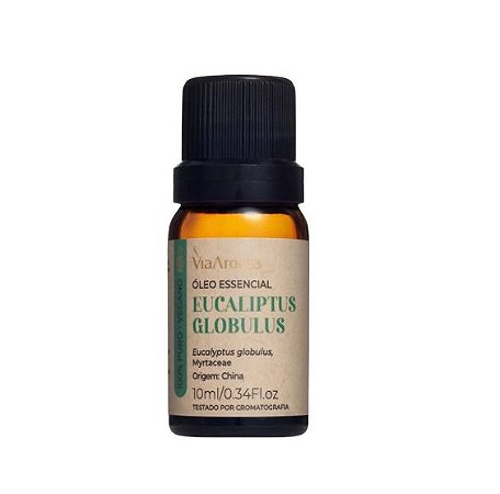 Oleo Essencial Eucalipto Globulus  10ml - Via Aroma
