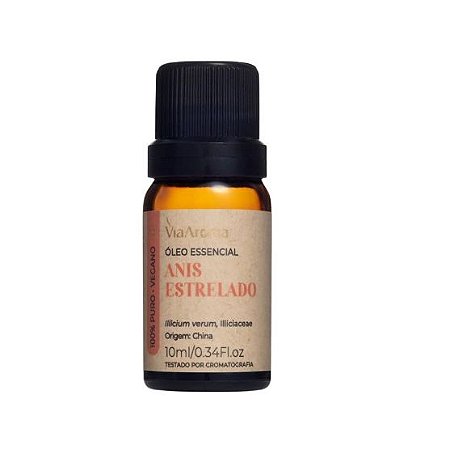 Óleo Essencial de Anis Estrelado  10ml - Via Aroma