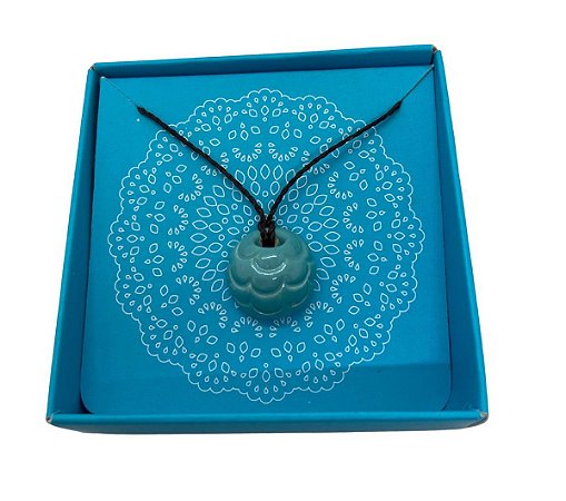Difusor de Aroma Pessoal Sereia Azul Claro - Barro Blue