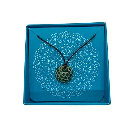 Difusor de Aroma Pessoal Círculos Verde - Barro Blue