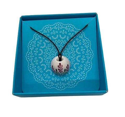 Difusor de Aroma Pessoal Flores Lilás - Barro Blue