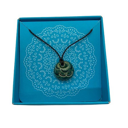 Difusor de Aroma Pessoal Sereia Verde - Barro Blue