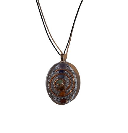 Colar 7 Chakras - Oval