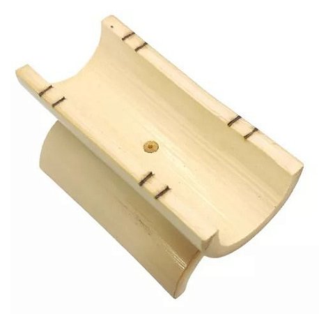 Incensário em Bambu na Base - 10cm