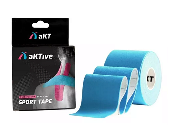 Kinesio Tape 5 cm X 5 mts Azul - Aktive Sport