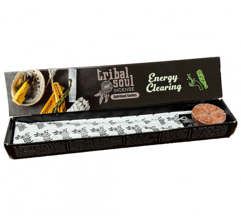 Incenso Energy Clearing com Incensário - Tribal Soul