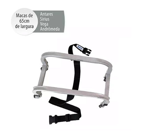 Carrinho de Transporte para Maca Portátil de 65cm - Legno