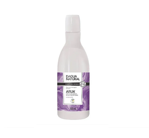 Óleo de Massagem ARUK Uva 300mL - D'agua Natural