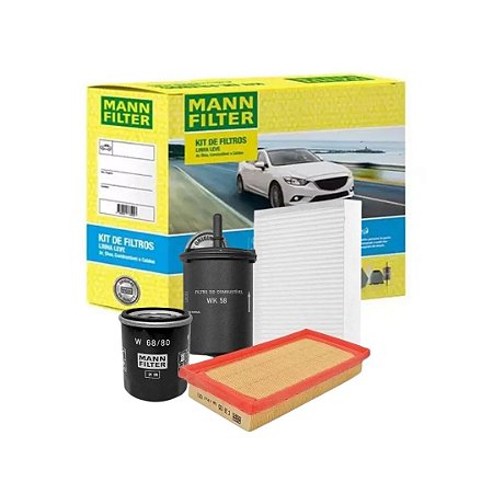 Kit de Filtros Toyota Yaris 2018 a 2023 Mann SP110714