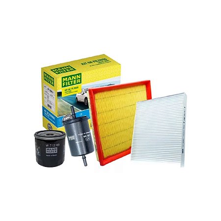 Kit de Filtros VW Polo Virtus Saveiro Mann SP110704
