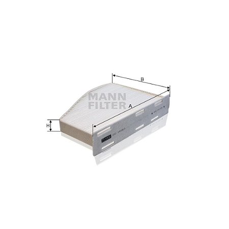 Filtro de Ar Condicionado Jetta Tiguan Passat A3 TT Q3 Mann CU2939/2