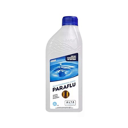 Água Desmineralizada 1L Paraflu 10-3031