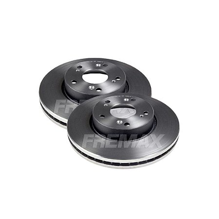 Par Disco de Freio Dianteiro Ventilado Honda Civic e HRV Fremax BD1705