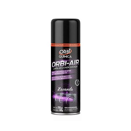 Limpa Ar Condicionado Lavanda 200ml Orbi Química