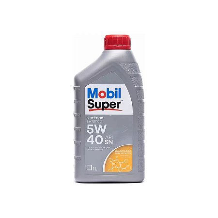 Óleo Lubrificante Mobil Super 5W40 Sintético API SN Plus Mobil 123573