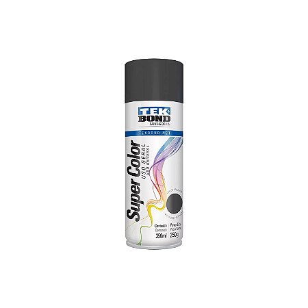 Tinta Spray Grafite 350ml Tek Bond