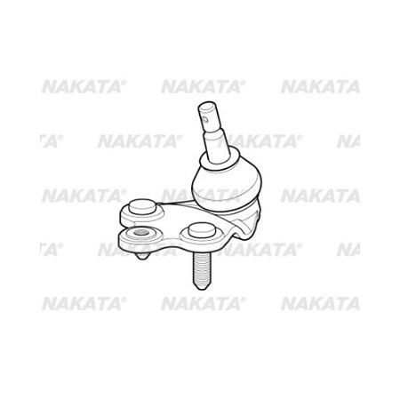 Pivô Suspensão Inferior Esquerdo Honda Civic 2007 a 2011 Nakata N99091