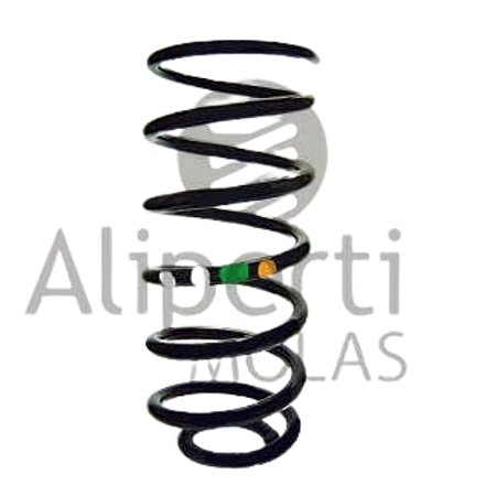 Par Mola Suspensão Traseira Fiat Palio Weekend 1997 a 2020 Fama AL337M