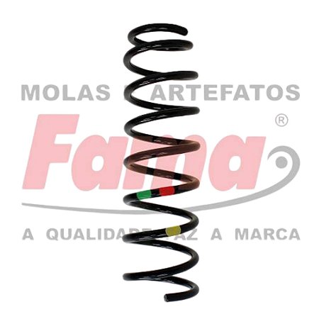 Par Mola Suspensão Traseira Mitsubishi Asx 4x4 2010 a 2021 Fama AL483