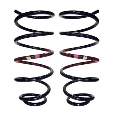 Par Mola Suspensão Traseira VW Golf 1999 a 2013 Bora New Beetle Fama AL269