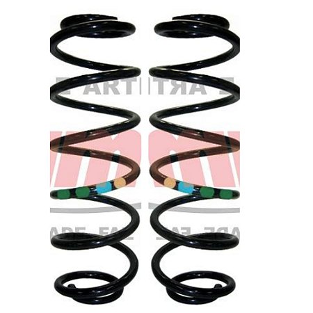 Par Mola Suspensão Traseira VW Jetta Highline 2.5 2007 a 2011 Fama AL284