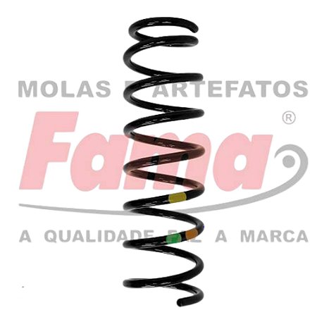Par Mola Suspensão Traseira Mitsubishi Asx 4x2 2010 a 2021 Fama AL481