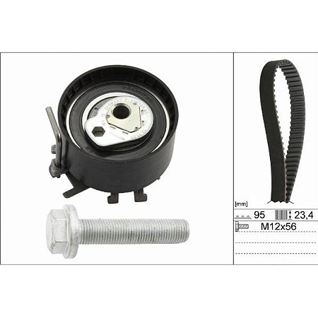 Kit Correia Dentada Peugeot 206 1.0 16V Renault Clio 1.0 16V Ina