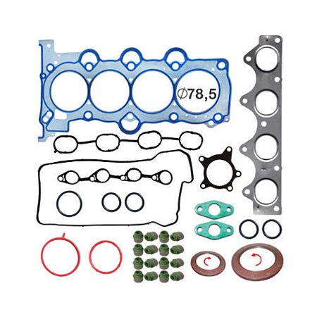 Jogo Junta de Motor com Retentor Hyundai Creta HB20 Veloster Kia Cerato Soul 1.6 16V