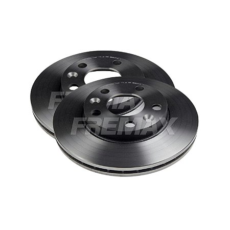 Par Disco de Freio Dianteiro Ventilado Duster Captur Oroch Fremax BD4009