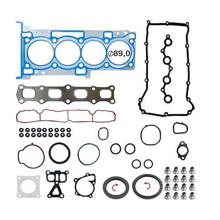 Jogo Junta de Motor com Retentor Fiat Freemont 2.4 Jeep Compass 2.0 Bastos