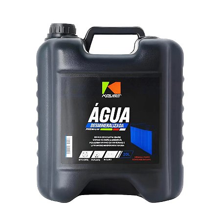 Água Desmineralizada Koube 20L