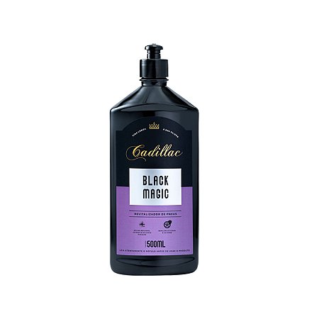 Black Magic Revitalizador de Pneus Cadillac 500ml