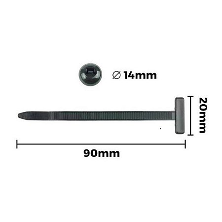 Abraçadeira de Nylon Universal Disfix 024498