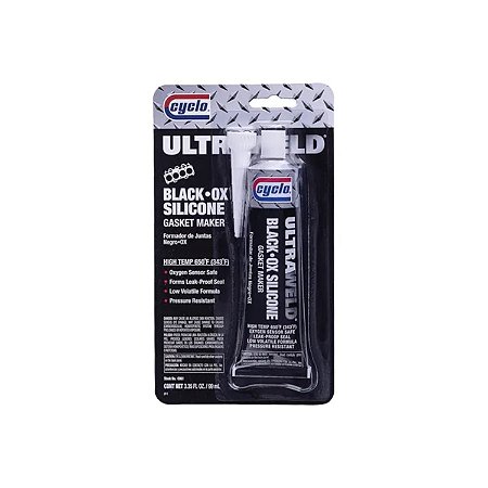 Silicone Preto Cyclo Ultraweld 99g Veda Motores C961