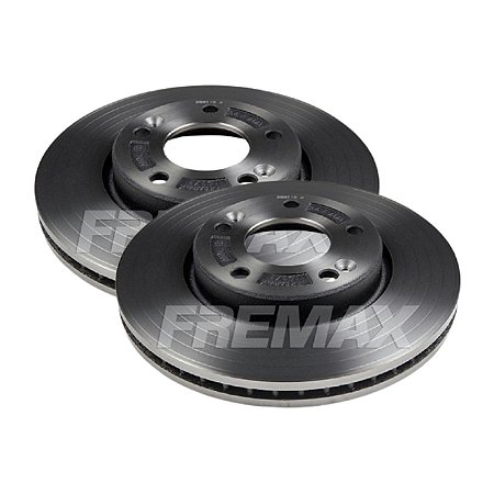 Par Disco de Freio Dianteiro Ventilado Elantra I30 Veloster Cerato Soul Fremax BD5182