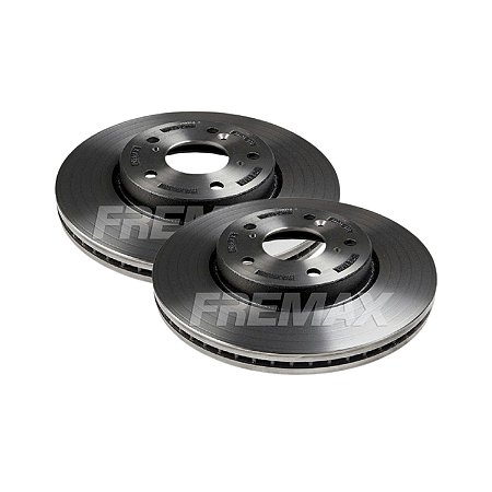 Par Disco de Freio Dianteiro Ventilado HRV 1.8 2015 a 2023 Fremax BD4424