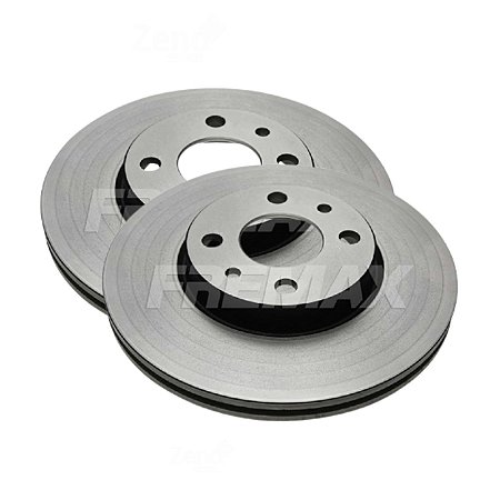 Par Disco de Freio Dianteiro Ventilado Fiat Palio Doblo Idea Fremax BD5056