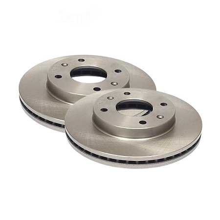 Par Disco de Freio Dianteiro Ventilado Hyundai Sonata Elantra Kia Cerato TRW