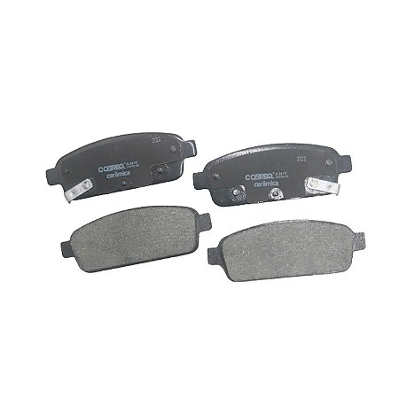 Pastilha de Freio Cerâmica Traseira GM Cruze 1.8 2012 a 2016 Cobreq N387C
