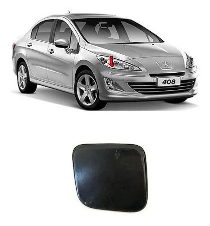 Tampa Esguicho Peugeot 408 2011 á 2015 Direito