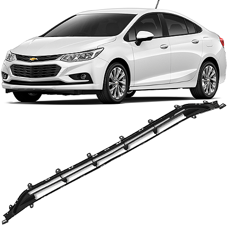 Grade Inferior Parachoque Dianteiro Cruze Sedan 2017 2018 2019