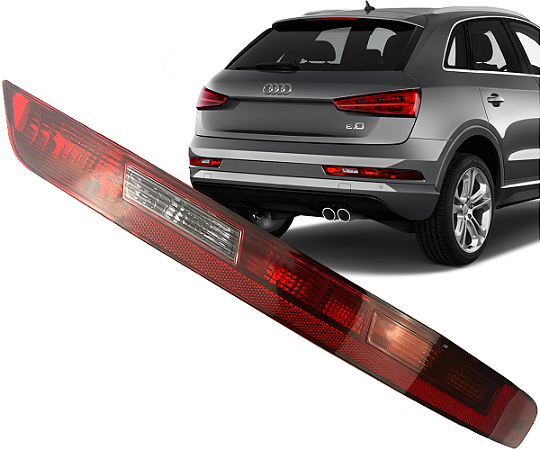 Lanterna Olho Gato Refletor Parachoque Traseiro Direito Audi Q3 2016 a 2019