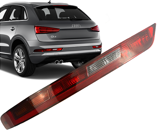 Lanterna Olho Gato Refletor Parachoque Traseiro Esquerdo Audi Q3 2016 a 2019