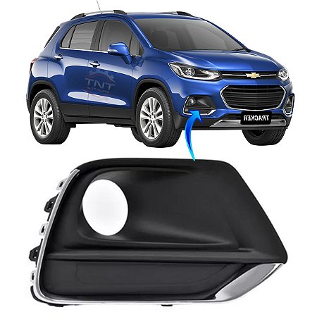 Grade Farol Milha Direito Tracker 2017 2018 2019