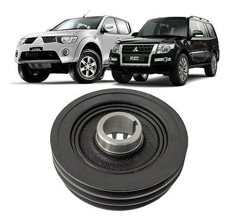 Polia Virabrequim Pajero Full Dakar L200 Triton 3.2 Diesel
