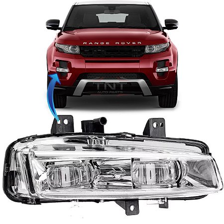 Farol Milha Neblina LED Direito Evoque 2012 2013 2014 2015