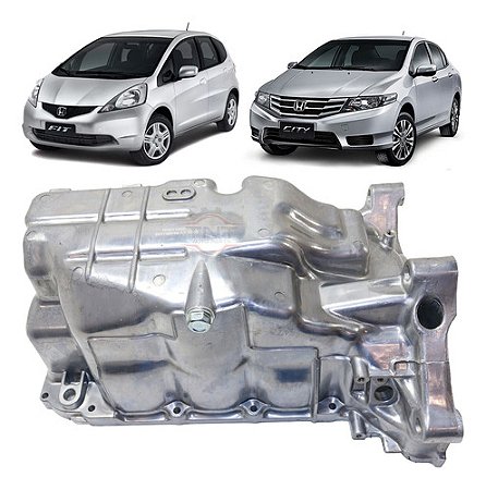 Carter Óleo Motor New Fit City 1.4 1.5 Automático 2009 a 2014
