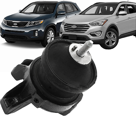 Coxim Santa Fé VeraCruz Sorento 3.5 2.7 V6 Suporte Hidráulico Motor Câmbio
